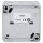 Jung 835W Doppel-Taster 10 AX 250 V ~ Serie WG Aufputz