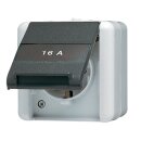 Jung 820KINAW SCHUKO® Aufputz Steckdose mit...