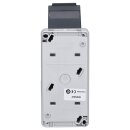 Jung 822NAW SCHUKO® Aufputz Zweifach-Steckdose senkrecht Serie WG