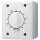 Jung 8012W Schaltuhr 16AX 250 V ~ Serie WG Aufputz