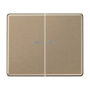 Jung SL595KO5GB Wippe f. Serienschalter KO Gold-Bronze...