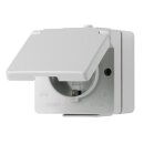 Jung 620WX SCHUKO® Aufputz Steckdose mit Hohlboden...