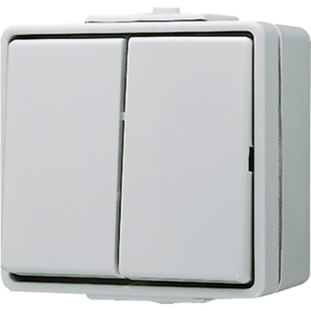 Jung 605W Wippschalter 10 AX 250 V ~ Serie WG Aufputz