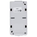 Jung 676W SCHUKO® Aufputz Steckdose mit Wechselschalter Serie WG