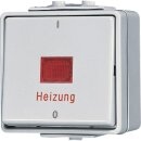 Jung 602HW Heizungsschalter 10 AX 250 V ~ Weiß...