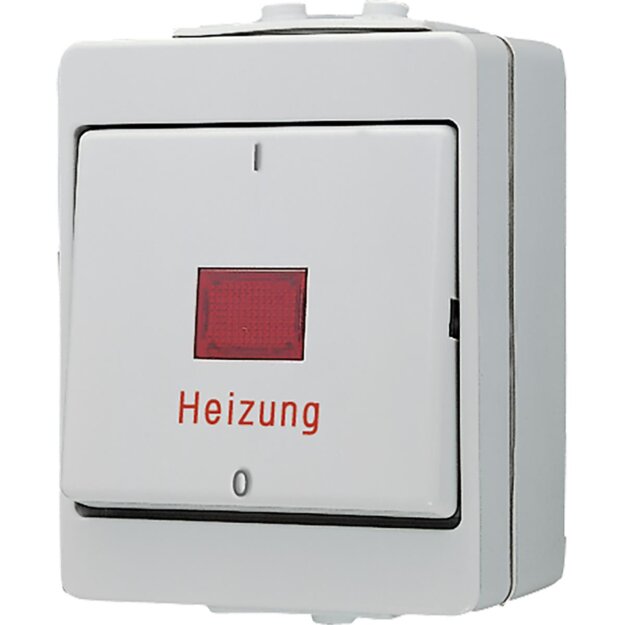 Jung 603HW Heizungsschalter 16 AX 400 V ~ Serie WG Aufputz