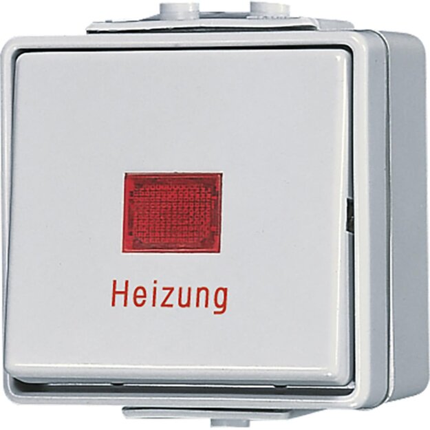 Jung 606HW Heizungsschalter 10 AX 250 V ~ Serie WG Aufputz
