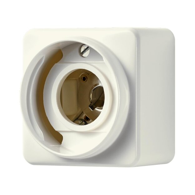 Jung 637-10A Lichtsignal (ohne Haube) Weiß Serie AP Aufputz
