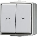 Jung 609VW Jalousie-Wippschalter 10 AX 250 V ~ Serie WG...