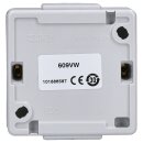 Jung 609VW Jalousie-Wippschalter 10 AX 250 V ~ Serie WG Aufputz