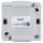 Jung 609VW Jalousie-Wippschalter 10 AX 250 V ~ Serie WG Aufputz
