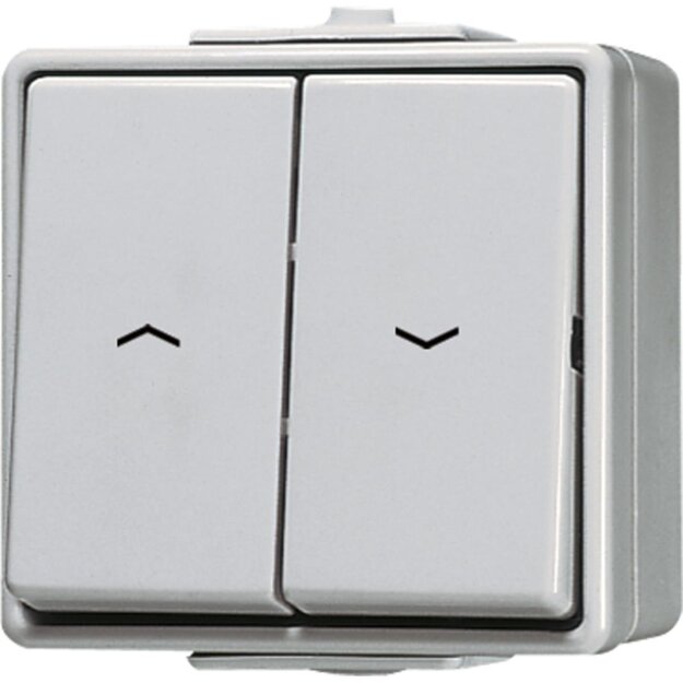 Jung 639VW Jalousietaster 10 AX 250 V ~ Serie WG Aufputz