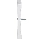 Jung LS990-4SAT1WW Abdeckung f. SAT-TV-Steckdose Hirschmann Alpinweiß Serie LS