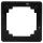 Jung CDP581SW Rahmen 1fach (Duroplast) Schwarz Serie CD