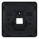 Jung CD569-1UASW Abdeckung f. IAE/UAE-Anschlussdose (Thermoplast bruchsicher) Schwarz Serie CD