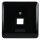 Jung CD569-1UASW Abdeckung f. IAE/UAE-Anschlussdose (Thermoplast bruchsicher) Schwarz Serie CD
