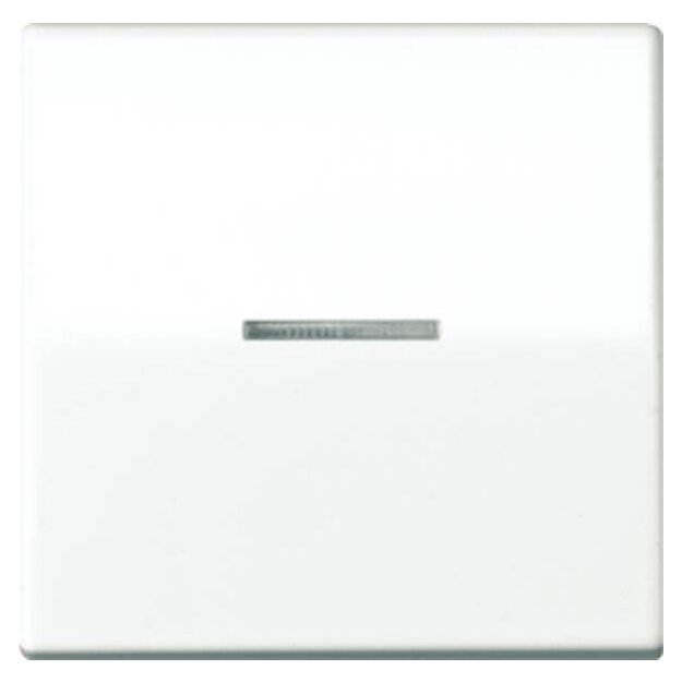 Jung AS1561.07FKO Kurzhubtaste m. Funkempfaenger u. LED (Duroplast) Weiß Serie AS