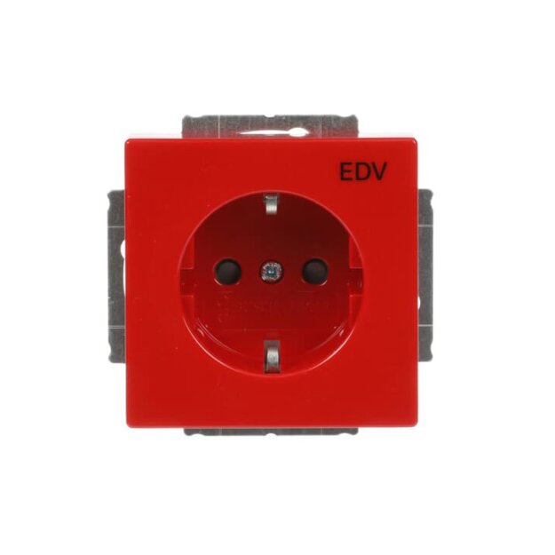 Busch-Jaeger 20 EUCKS/DV-12-82-101 SCHUKO® Steckdosen-Einsatz mit erh. Berührungsschutz 2CKA002013A5463