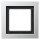 Jung ALD2981 Rahmen 1fach (lackiertes Aluminium) Aluminium Serie LS