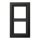 Jung ALD2982AN Rahmen 2fach (lackiertes Aluminium) Anthrazit Serie LS