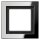 Jung GCRD2981 Rahmen 1fach (Metall verchromt) Glanzchrom