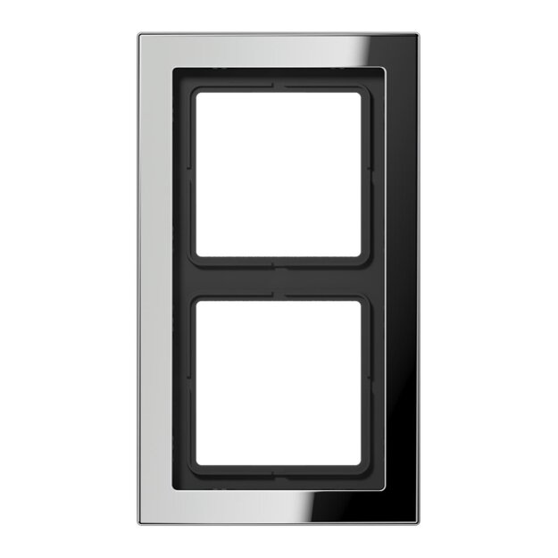 Jung GCRD2982 Rahmen 2fach (Metall verchromt) Glanzchrom