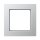 Jung AC581AL Rahmen 1fach (lackiertes Aluminium) Aluminium Serie A