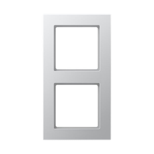 Jung AC582AL Rahmen 2fach (lackiertes Aluminium) Aluminium Serie A