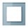Jung AC581GLBLGR Rahmen 1fach (Glas) Grau Serie A
