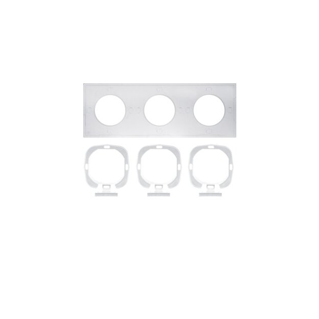 Berker 10108903 Dichtungsset S.1 IP44 mit Flansch 3-fach