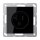 Jung A521-20SW US-NEMA-Steckdose Schwarz Serie A