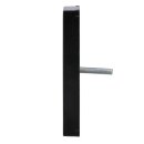 Jung A561PLSATSW Abdeckung f. SAT-TV-Steckdose (Duroplast) Schwarz Serie A