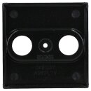 Jung A561PLTVSW Abdeckung f. Antennen-Steckdose (Duroplast) Schwarz Serie A