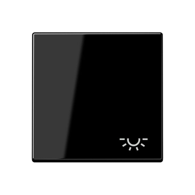 Jung A590LSW Wippe m. Symbol "Licht" (Duroplast) Schwarz Serie A