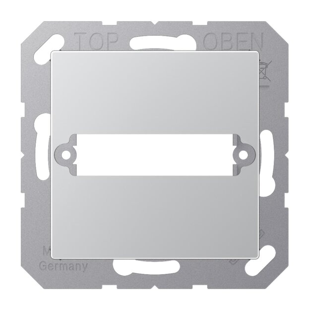 Jung A594-125AL Abdeckung f. Trapezsteckverbinder (Thermoplast bruchsicher) Aluminium Serie A