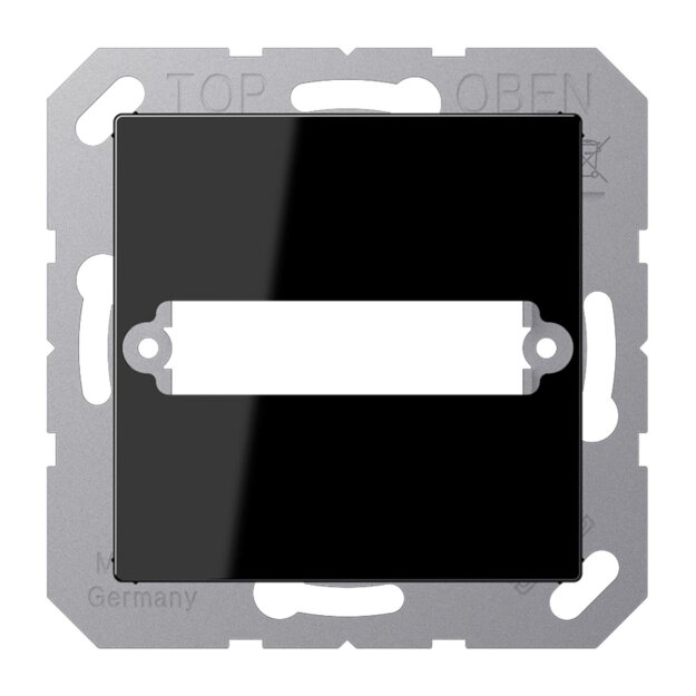 Jung A594-125SW Abdeckung f. Trapezsteckverbinder (Duroplast) Schwarz Serie A