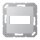 Jung A594-1915AL Abdeckung f. Trapezsteckverbinder (Thermoplast bruchsicher) Aluminium Serie A