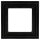 Jung AC581SW Rahmen 1fach (Duroplast) Schwarz Serie A