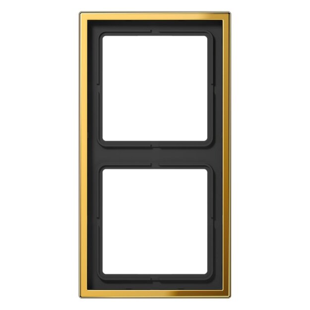 Jung GO2982 Rahmen 2fach (Metall PVD-beschichtet) Goldfarben