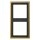 Jung LS982GGO Rahmen 2fach (Metall mit echter Goldauflage) Vergoldet Serie LS