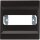 Jung LS994-1SW Abdeckung f. Trapezsteckverbinder Schwarz Serie LS