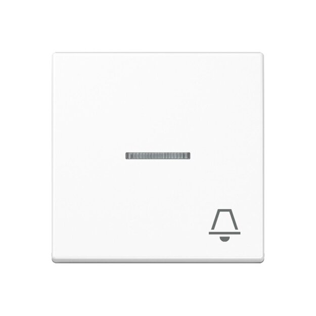 Jung A590KO5KWW Wippe m. Symbol "Klingel" KO (Duroplast) Alpinweiß Serie A