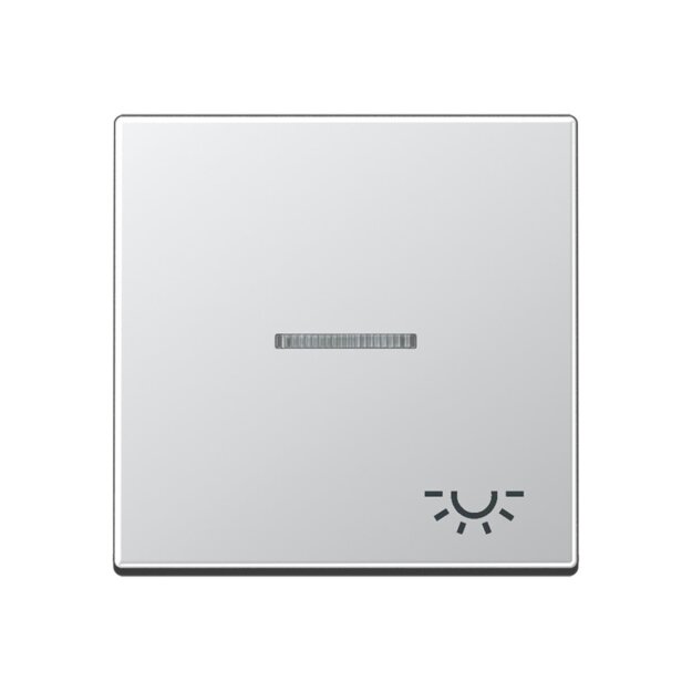 Jung A590KO5LAL Wippe m. Symbol "Licht" KO (Thermoplast bruchsicher) Aluminium Serie A