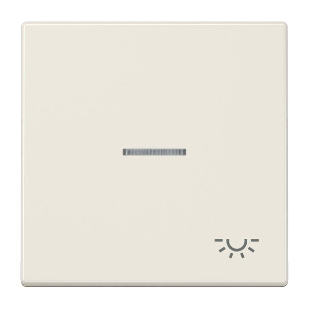 Jung LS990KO5L Wippe m. Symbol "Licht" KO Weiß Serie LS