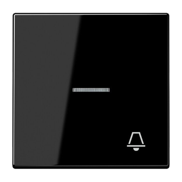 Jung LS990KO5KSW Wippe m. Symbol "Klingel" KO Schwarz Serie LS