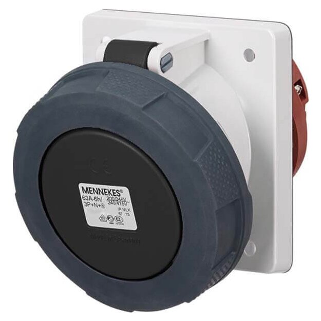 Mennekes Anbaudose TA 63A 5p 7h 500V IP67 3507