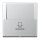 Jung AL2990CARD Hotelcard-Schalter (lackiertes Aluminium) Dark Serie LS