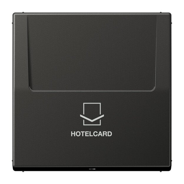 Jung AL2990CARDAN Hotelcard-Schalter (lackiertes Aluminium) Anthrazit Serie LS