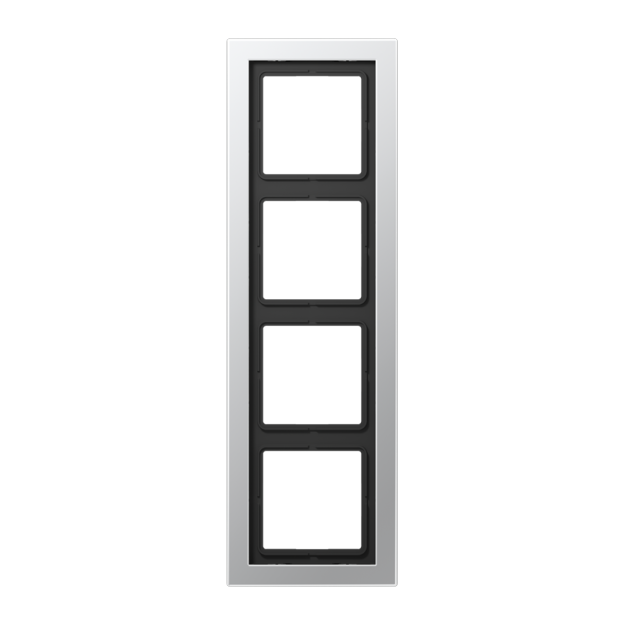 Jung ALD2984-L Rahmen 4fach (lackiertes Aluminium) Aluminium Serie LS