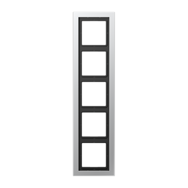 Jung ALD2985-L Rahmen 5fach (lackiertes Aluminium) Aluminium Serie LS